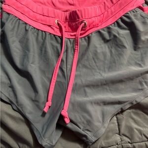 Free Country Pink and Gray Women Shorts